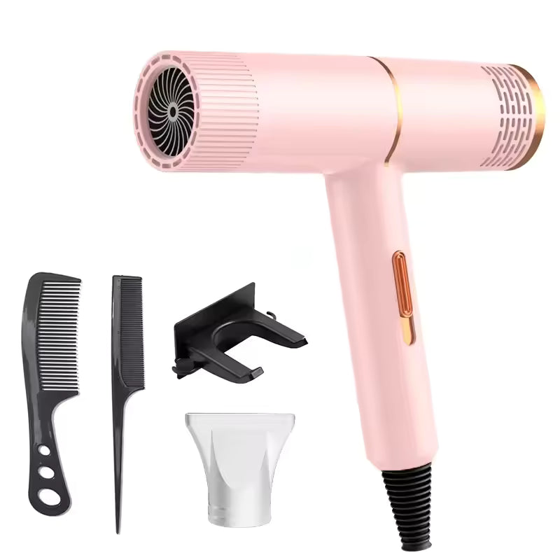 Fast-Drying Foldable Hair Dryer with Negative Ion Technology