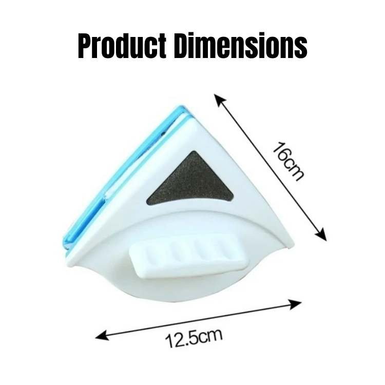 Dual-Sided Magnetic Window Cleaner for Double Glazed Glass