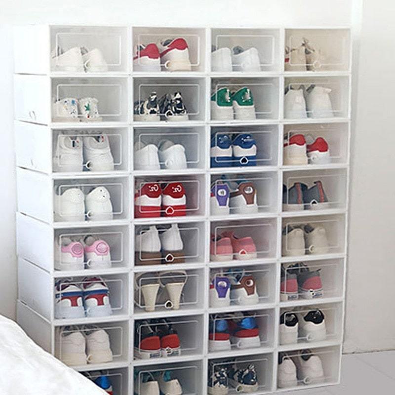 Modular Transparent Shoe Storage Box