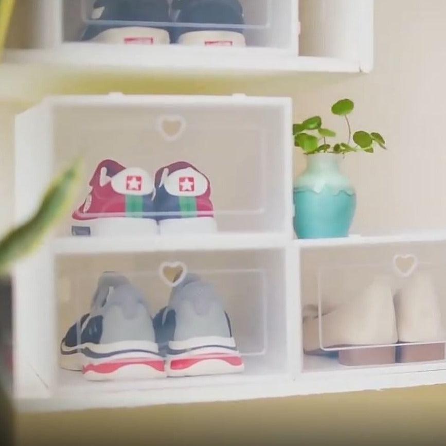 Modular Transparent Shoe Storage Box