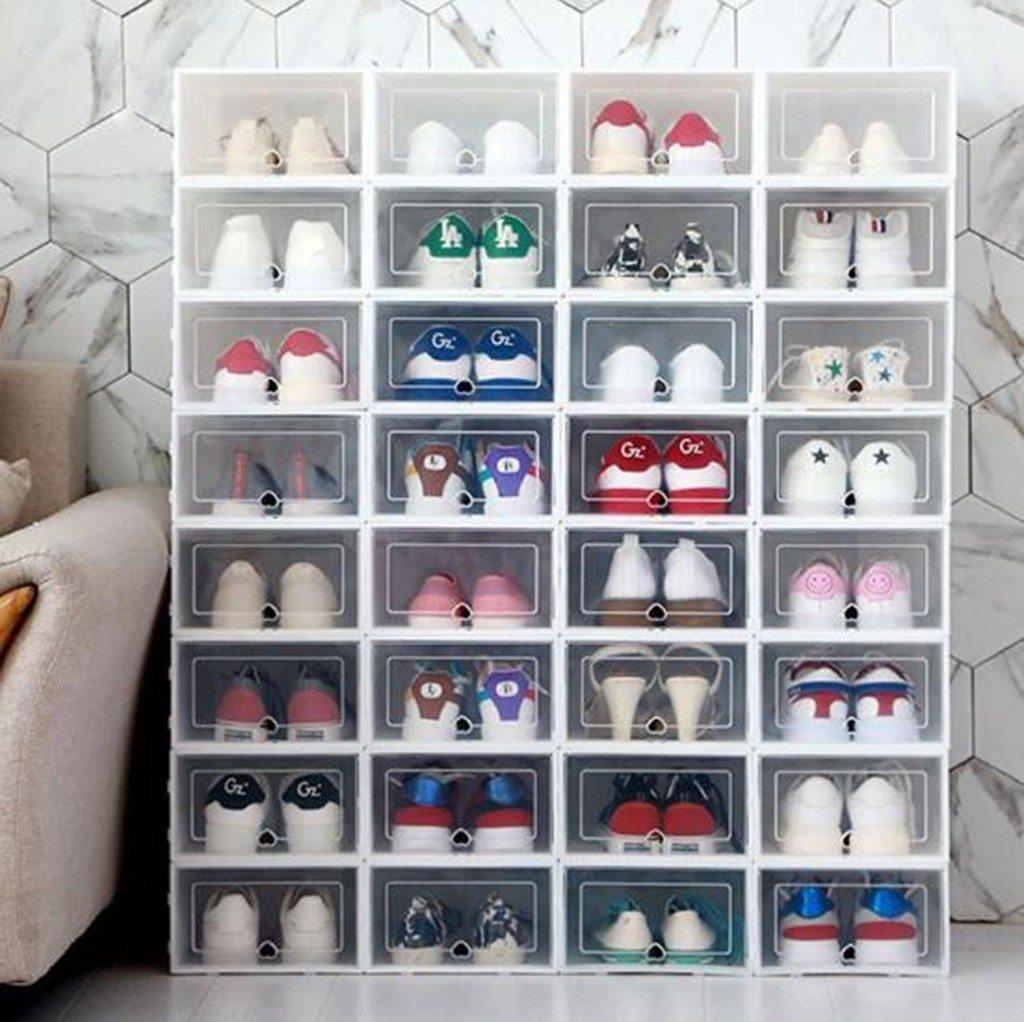 Modular Transparent Shoe Storage Box