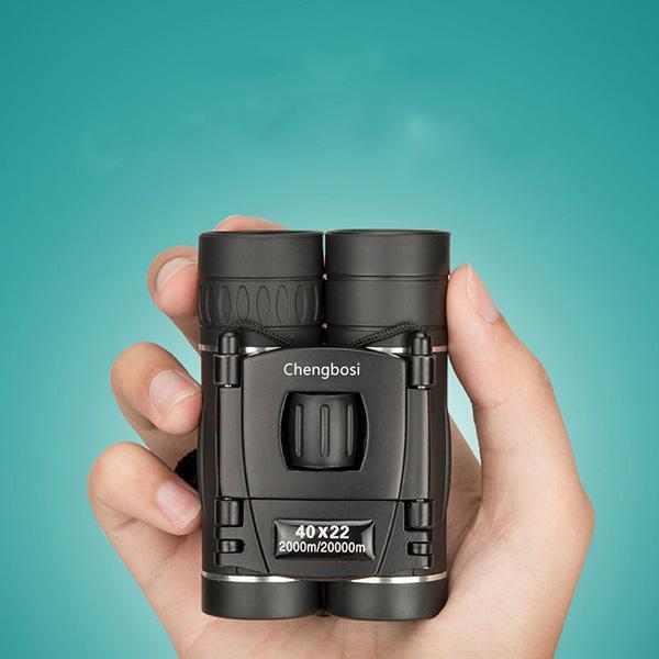Compact 40x Zoom Binoculars with 1600m Field of View
