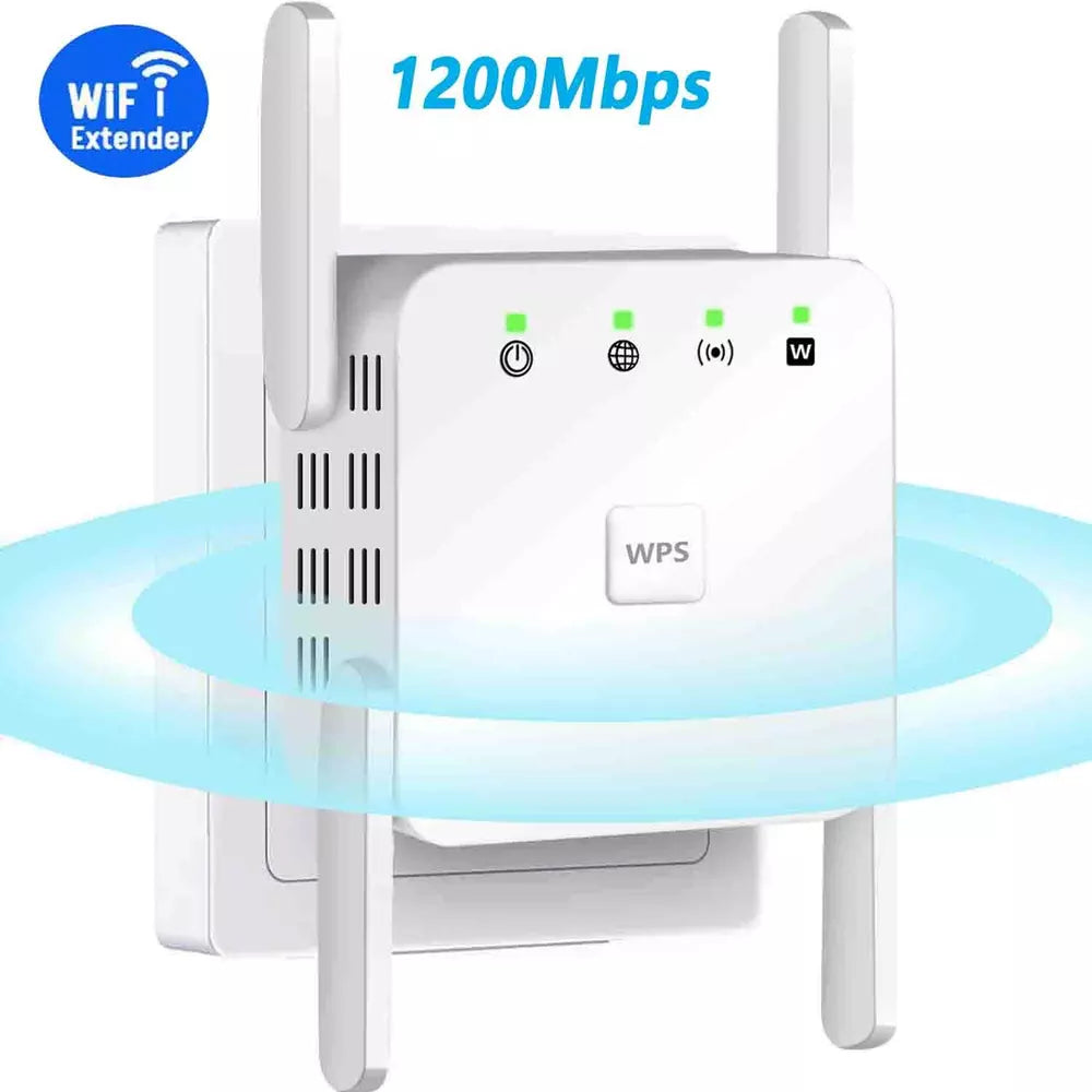 5G WiFi Repeater with 1200Mbps Speed and 4 Antennas