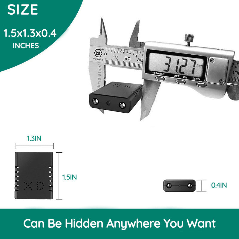 Discreet 1080P HD Security Camera with Audio and Night Vision