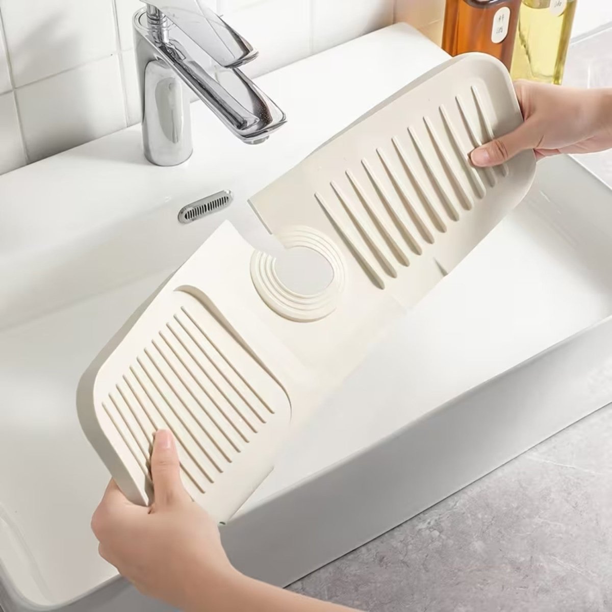 Silicone Self-Draining Drying Mat