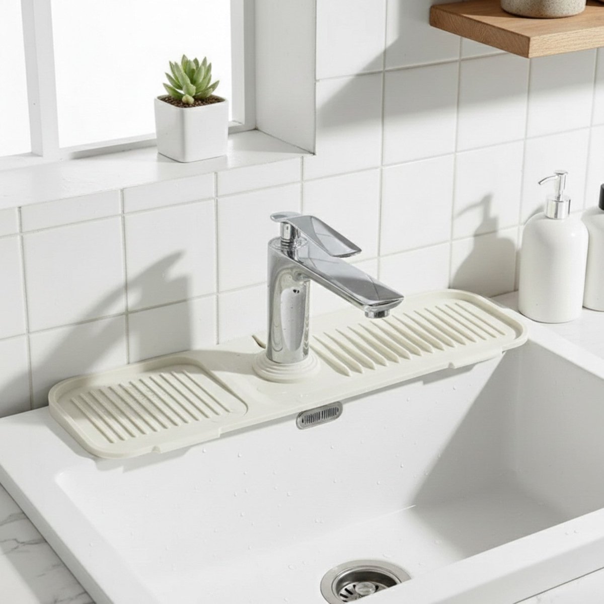 Silicone Self-Draining Drying Mat