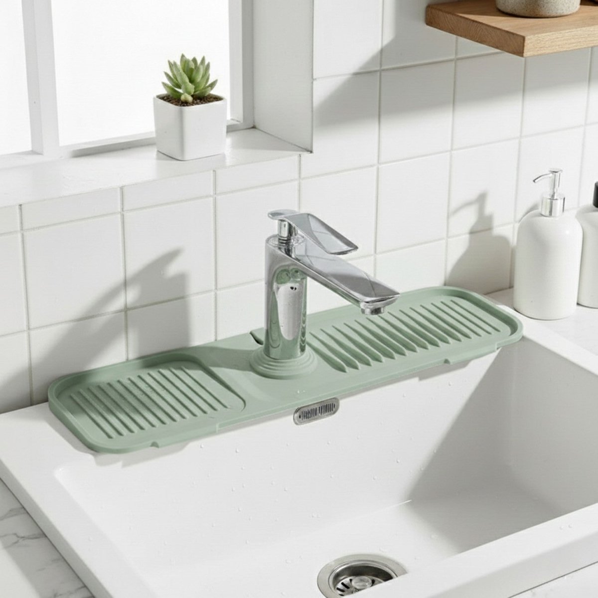 Silicone Self-Draining Drying Mat