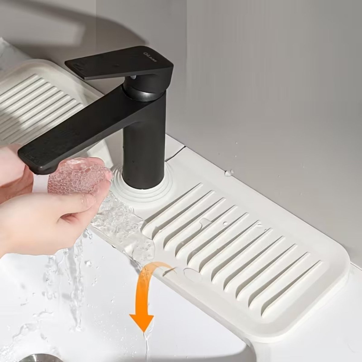 Silicone Self-Draining Drying Mat