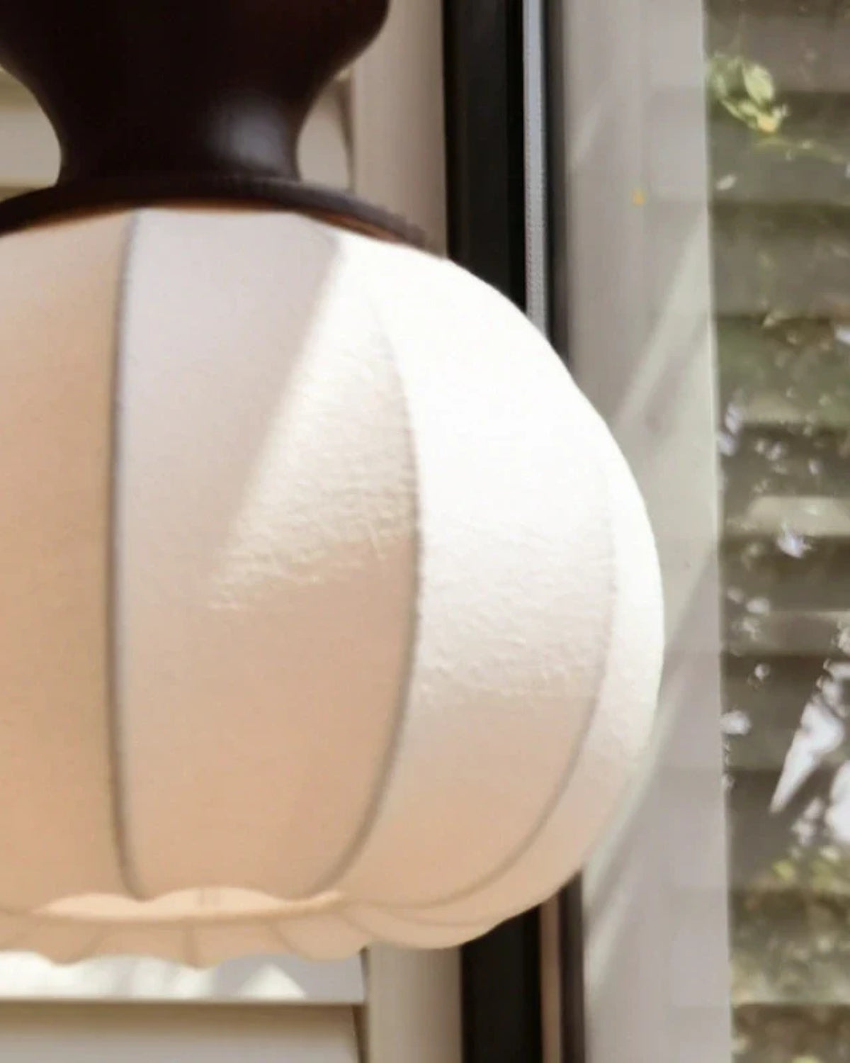 Minimalist Silk and Wood Table Lamp with LED Lighting