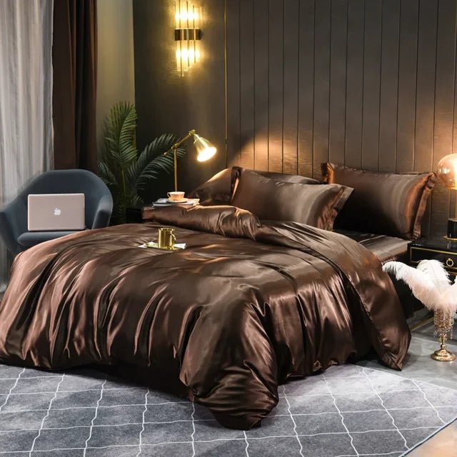 100% Silk Duvet Cover - Luxurious Temperature-Regulating Bedding