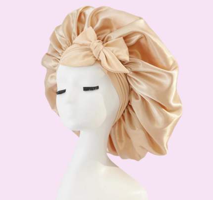 Silk Nightcap for Hair Protection and Frizz Control
