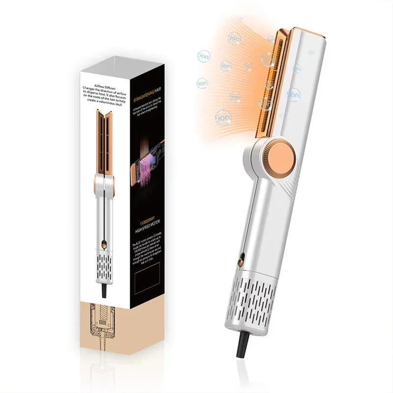 Rapid Heating Hair Styling Tool with Double Protection for Wet and Dry Hair