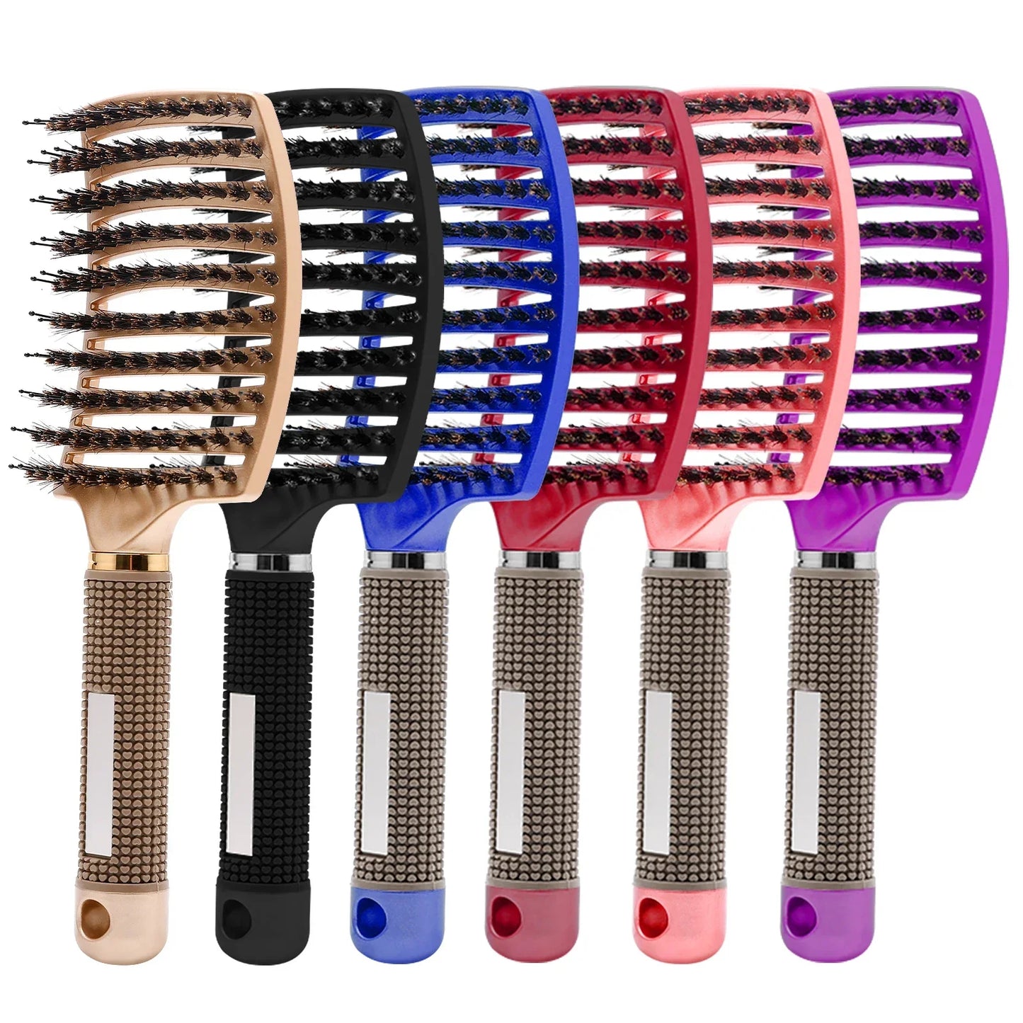 Ventilated Detangling Brush for Fast Drying and Heat Protection
