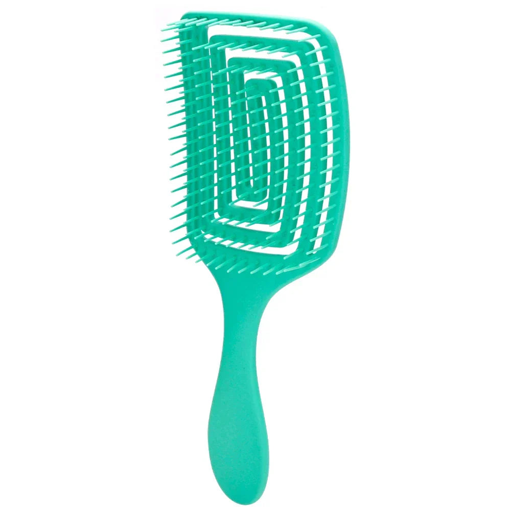 Ventilated Detangling Brush for Fast Drying and Heat Protection
