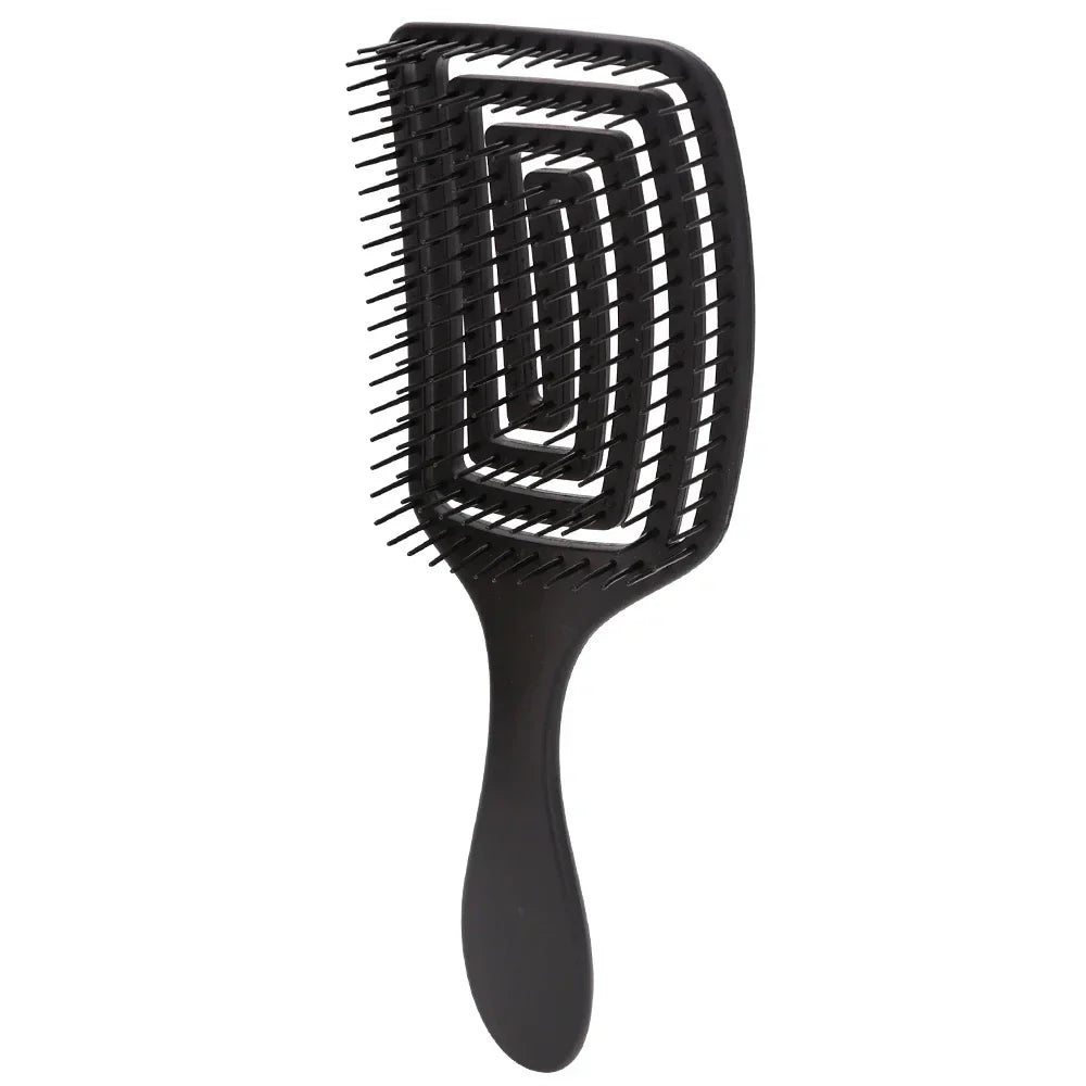 Ventilated Detangling Brush for Fast Drying and Heat Protection