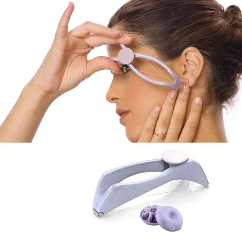Spring Thread Epilator for Painless Facial Hair Removal
