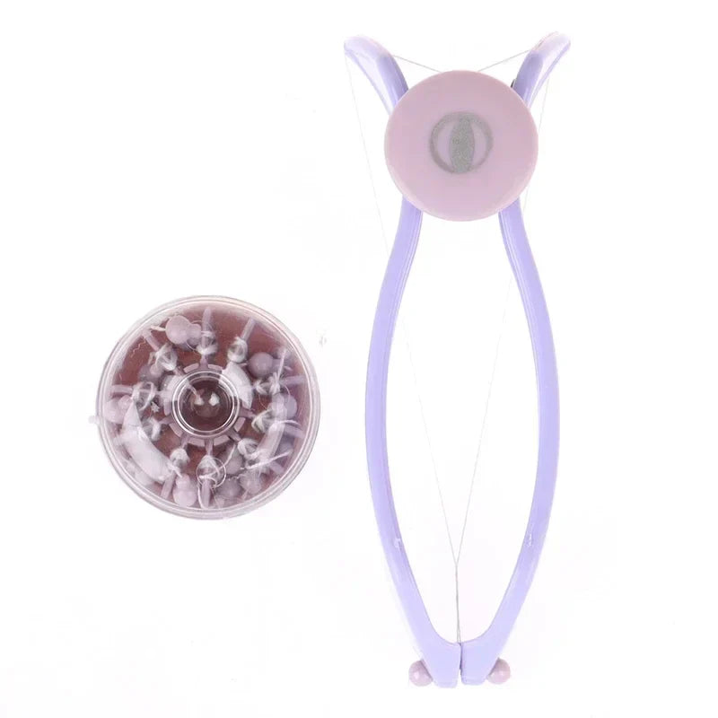 Spring Thread Epilator for Painless Facial Hair Removal