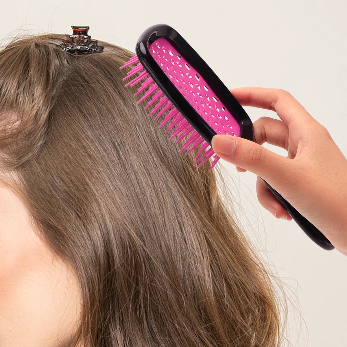 Air Cushion Detangling Brush for Curls and Waves