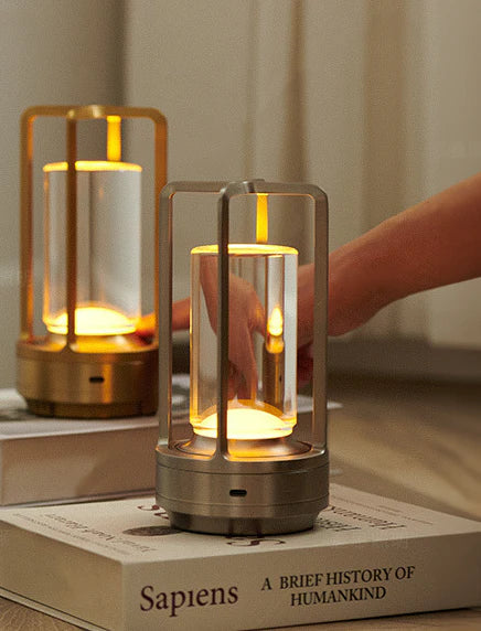 Cordless Rechargeable Nordic LED Table Lamp with Touch Control
