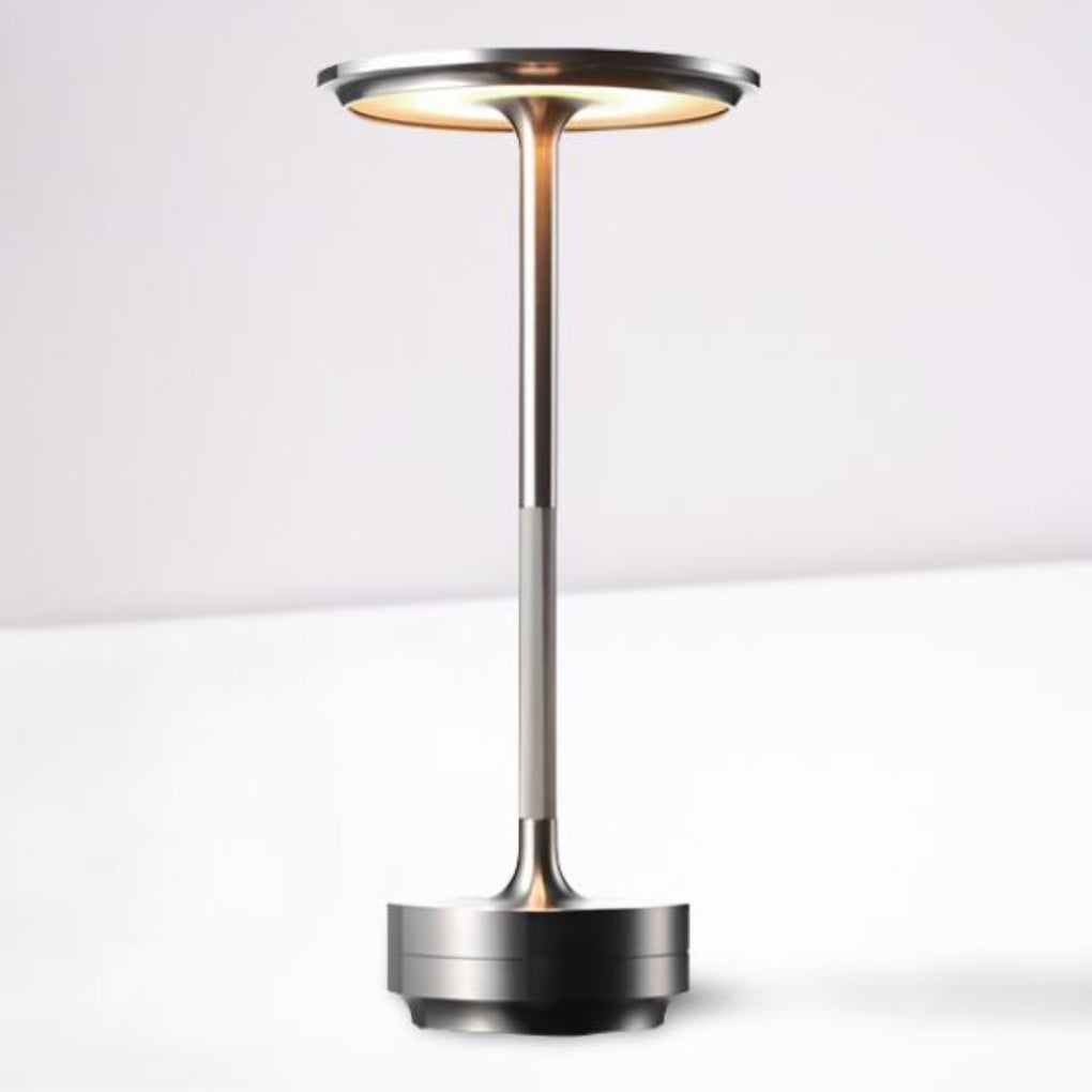 Portable Rechargeable Cordless Table Lamp with Dimmable Touch Controls