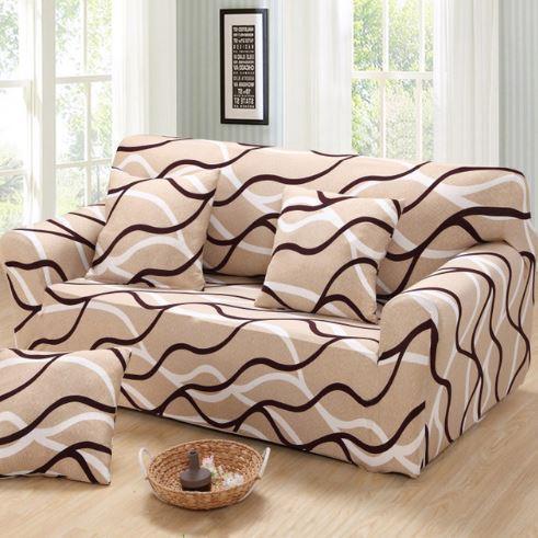 Removable Stretch Sofa Cover with Unique Patterns