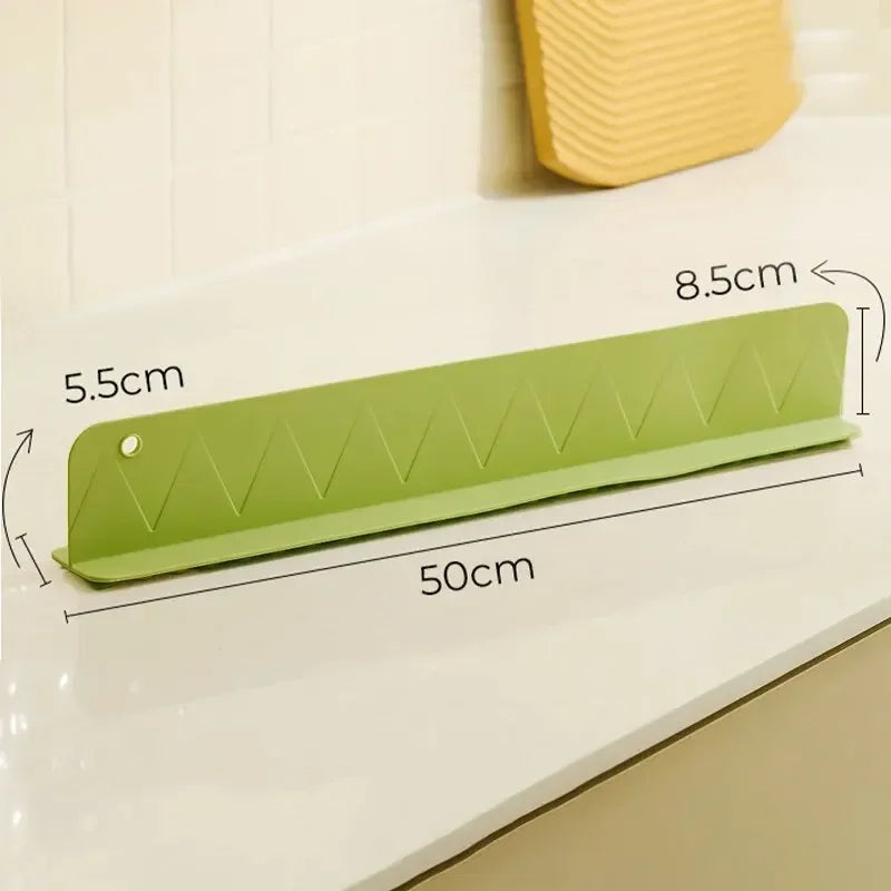 Silicone Splash Guard with Suction Cups for Sink