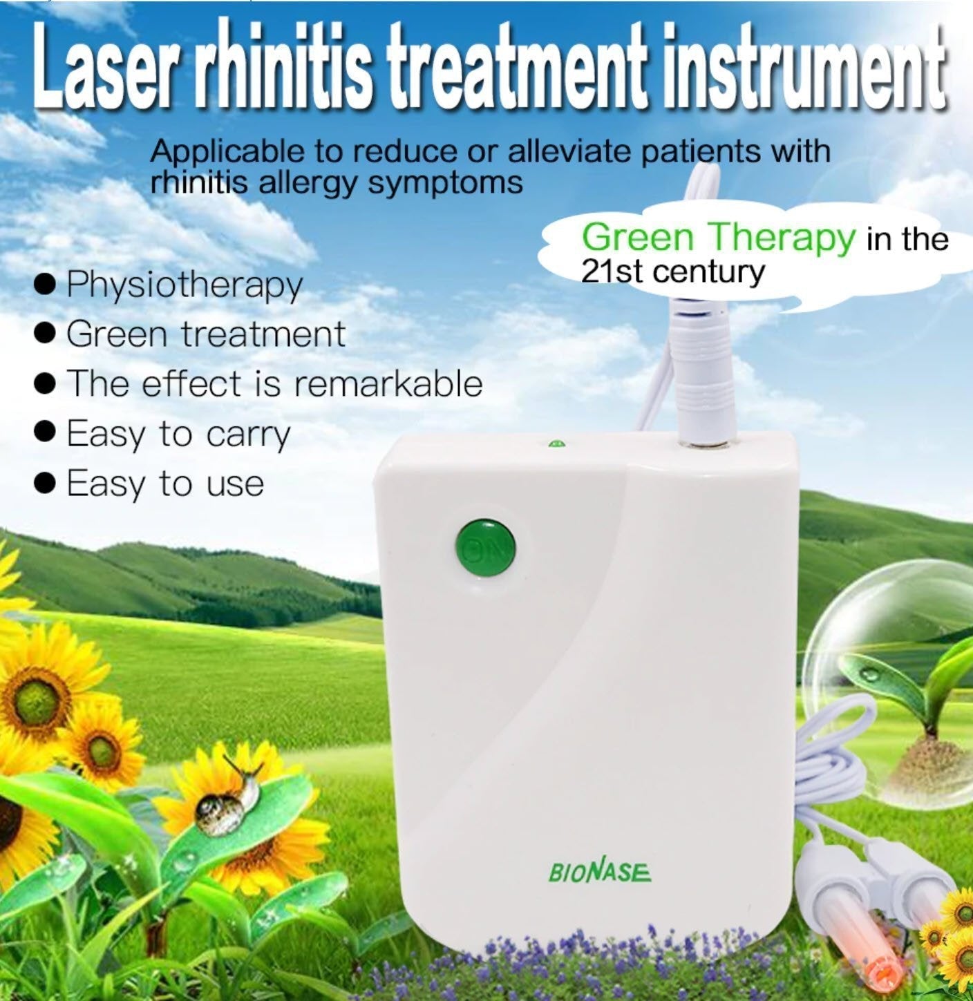 Nasal Comfort Therapy Device for Rhinitis and Allergies
