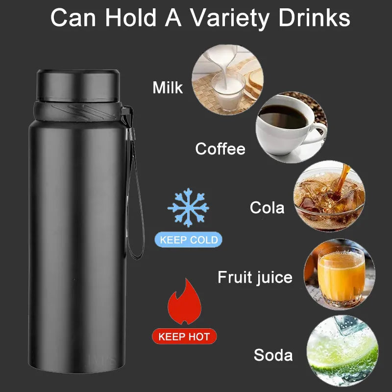 Stainless Steel Insulated Thermos Bottle 34 oz