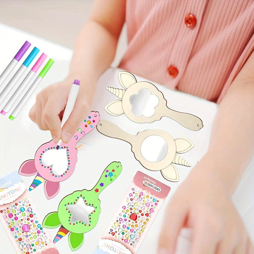 Unicorn Wall Mirror for Kids' Creative Decor