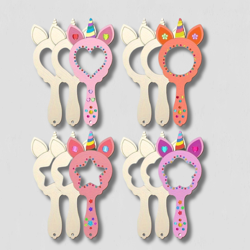 Unicorn Wall Mirror for Kids' Creative Decor