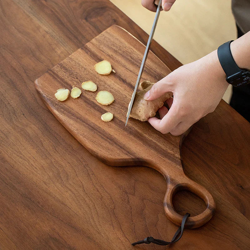 Walnut Cutting Board - Double-Sided Chopping and Serving Board