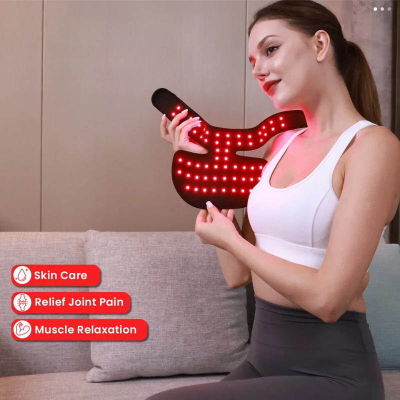 Red Light and Infrared LED Mask for Wrinkle Reduction