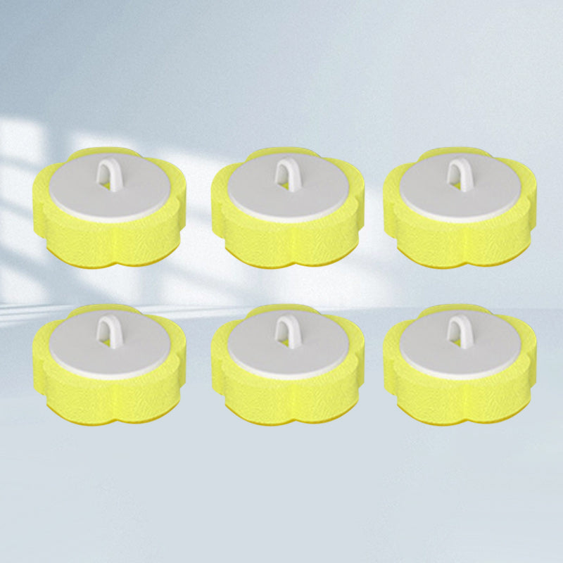 Disposable Toilet Cleaning Brush Set with Sponge Heads and Holder