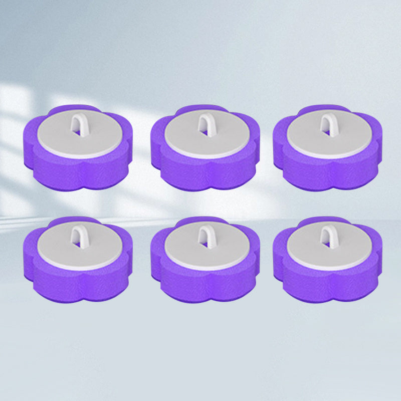 Disposable Toilet Cleaning Brush Set with Sponge Heads and Holder
