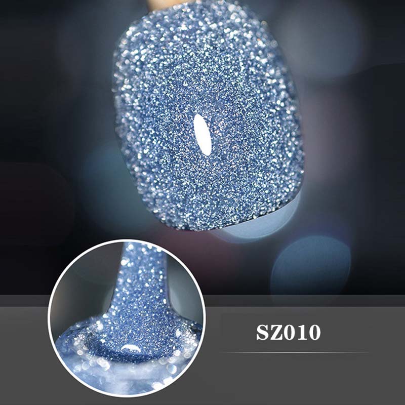 Glitter Diamond Gel Nail Polish 8ml - Long-Lasting Shine