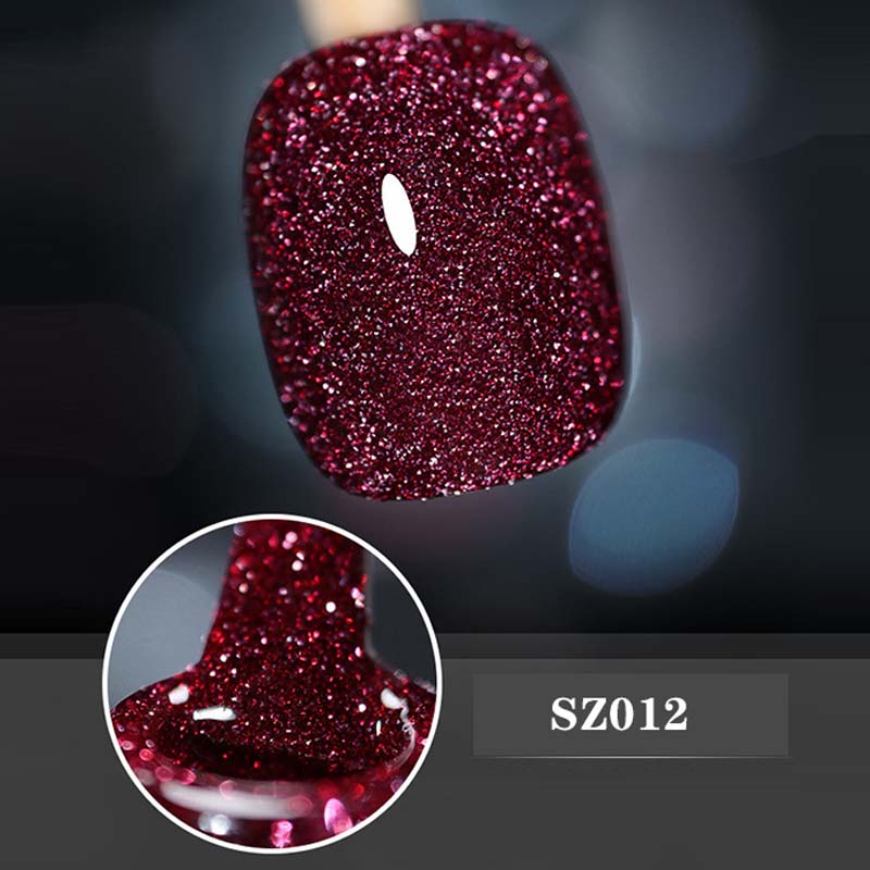Glitter Diamond Gel Nail Polish 8ml - Long-Lasting Shine