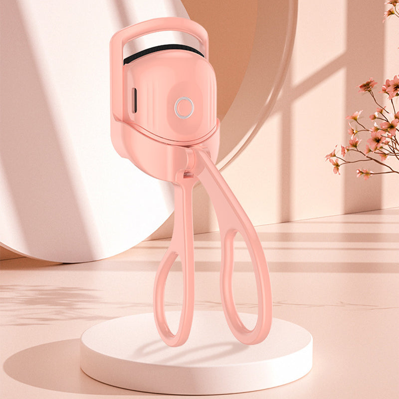 Electric Temperature-Controlled Eyelash Curler with Long-Lasting Curls