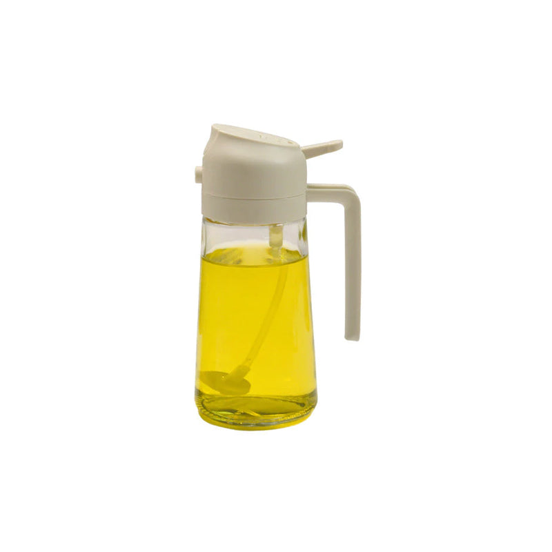 2-in-1 Glass Oil Dispenser and Sprayer