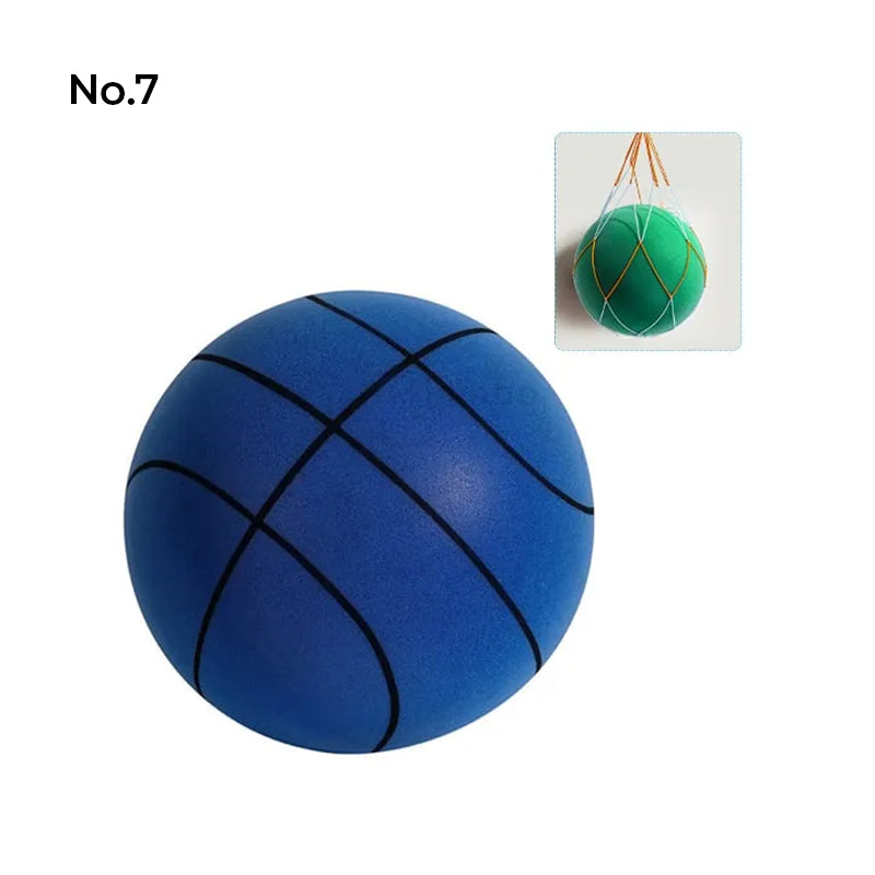 Super Bounce Rubber Basketball - Assorted Bright Colors