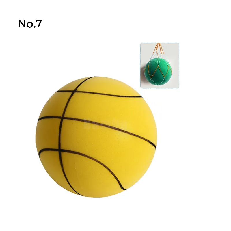 Super Bounce Rubber Basketball - Assorted Bright Colors