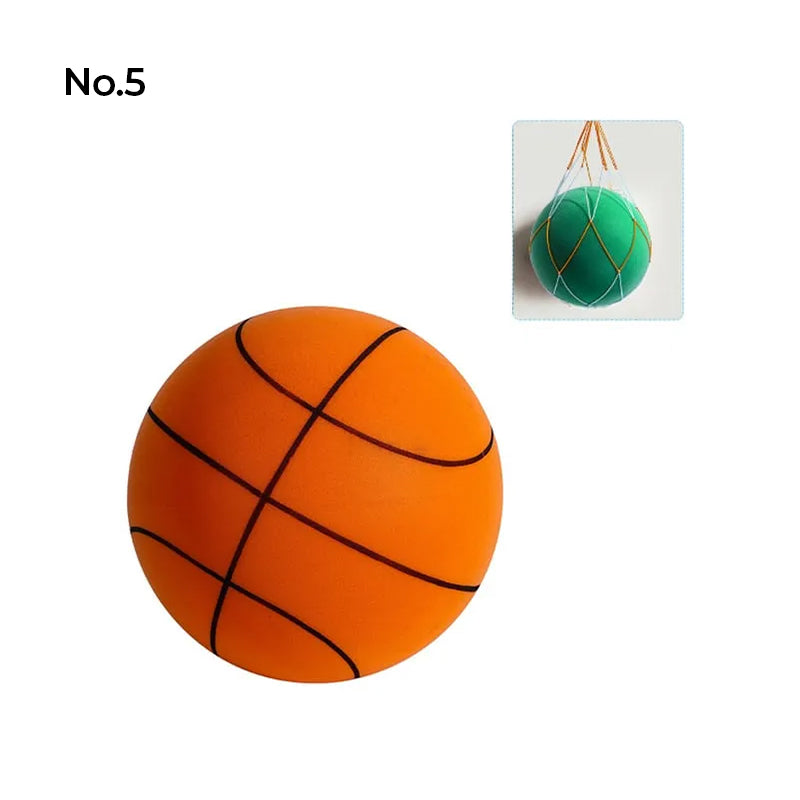Super Bounce Rubber Basketball - Assorted Bright Colors