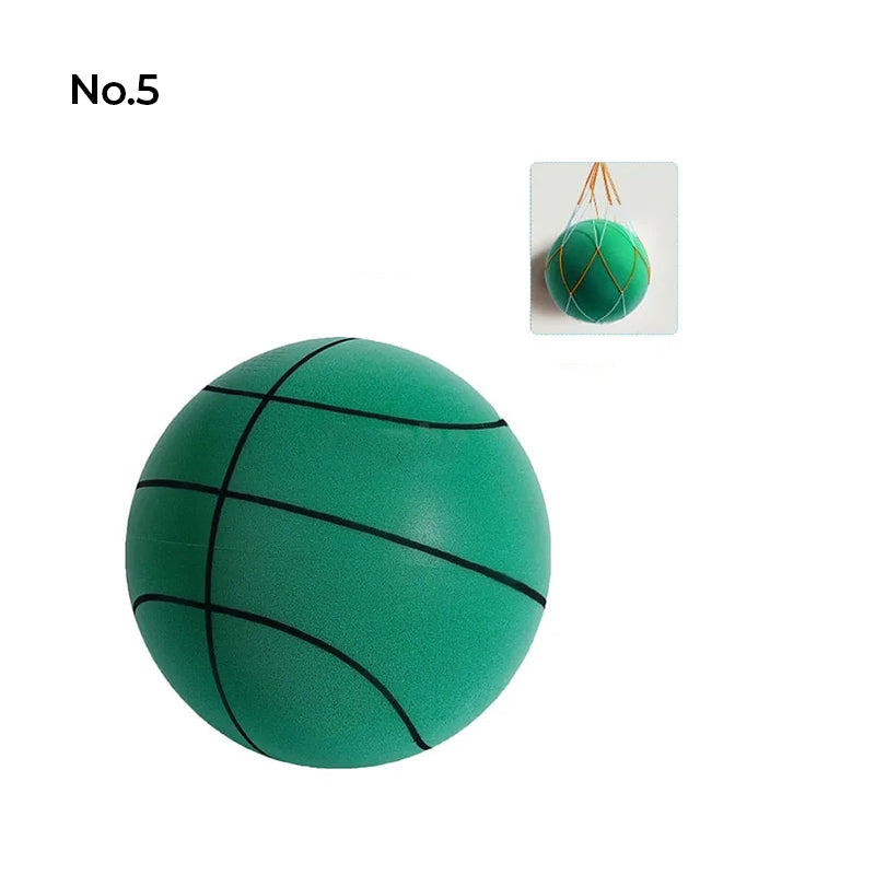 Super Bounce Rubber Basketball - Assorted Bright Colors