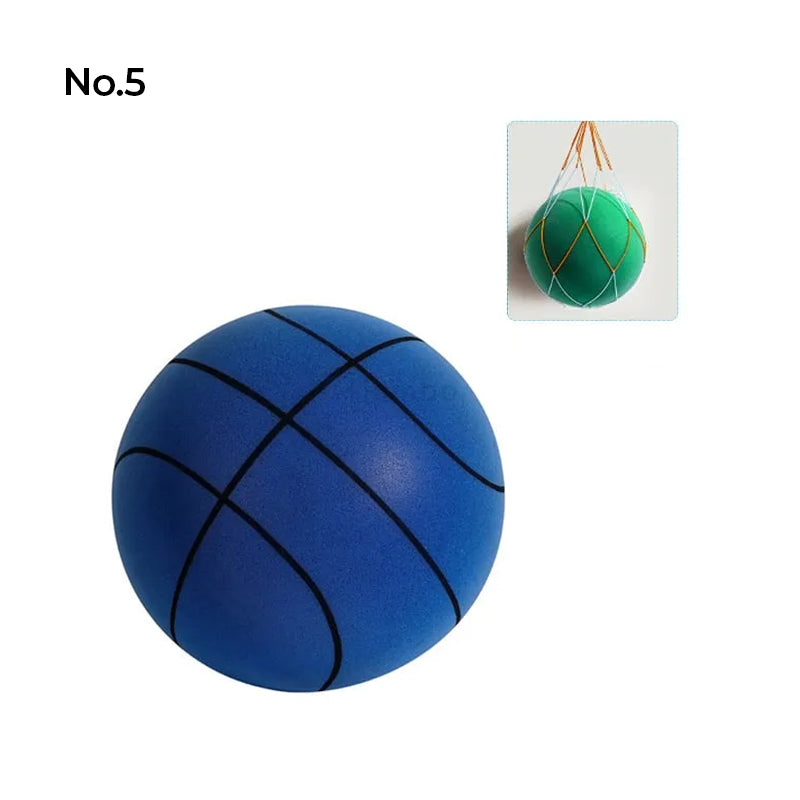Super Bounce Rubber Basketball - Assorted Bright Colors