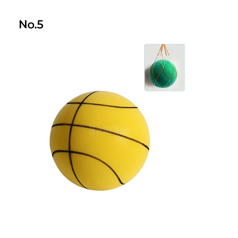 Super Bounce Rubber Basketball - Assorted Bright Colors