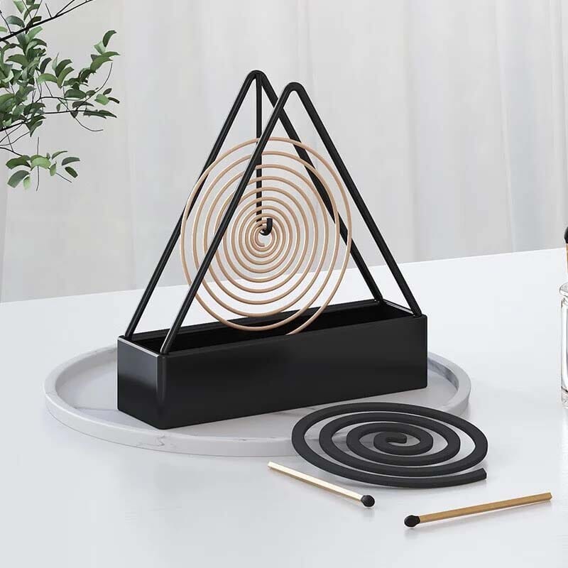 Iron Mosquito Coil Holder for Indoor and Outdoor Use