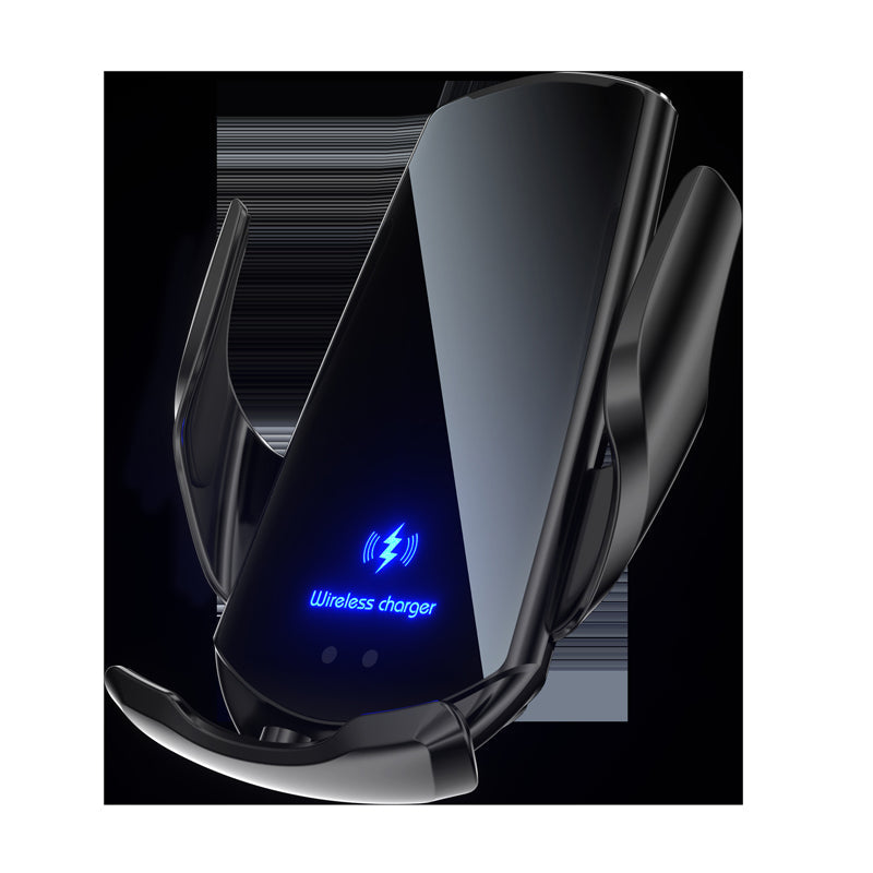 Wireless Car Charger Mount with Automatic Clamp and One-Handed Operation