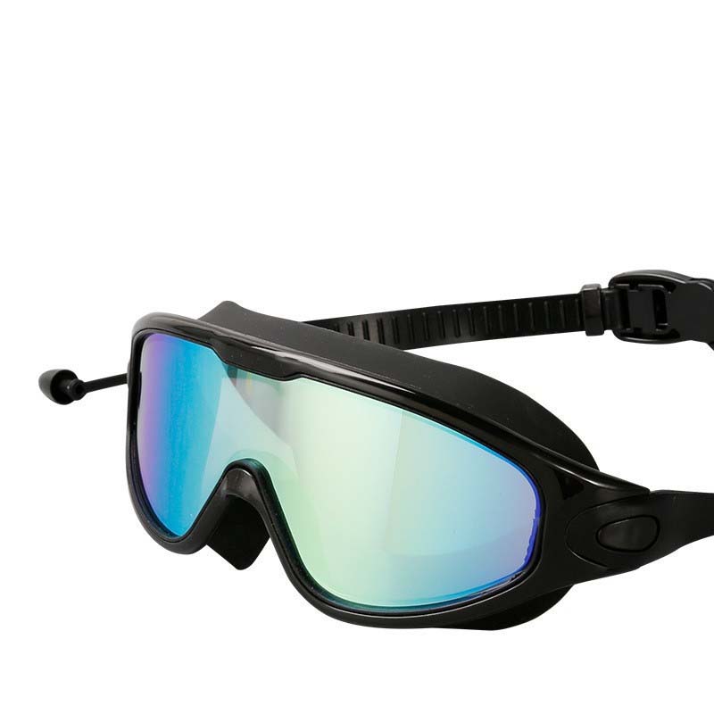 Anti-Fog Silicone Swim Goggles with Wide Vision