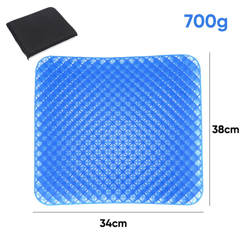 Honeycomb Gel Seat Cushion with Cooling Cover