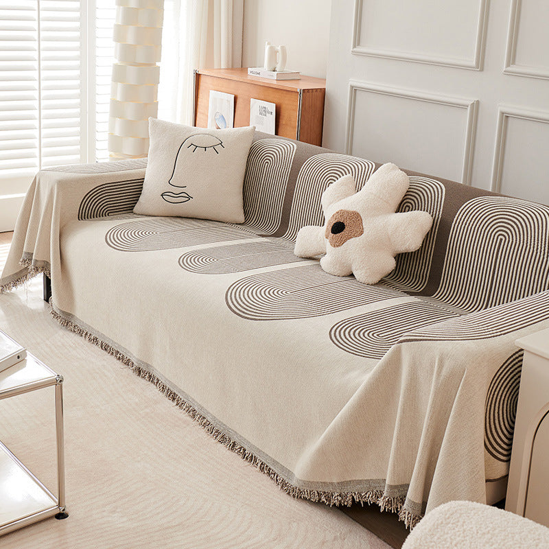 Double Sided Waterproof Chenille Sofa Cover