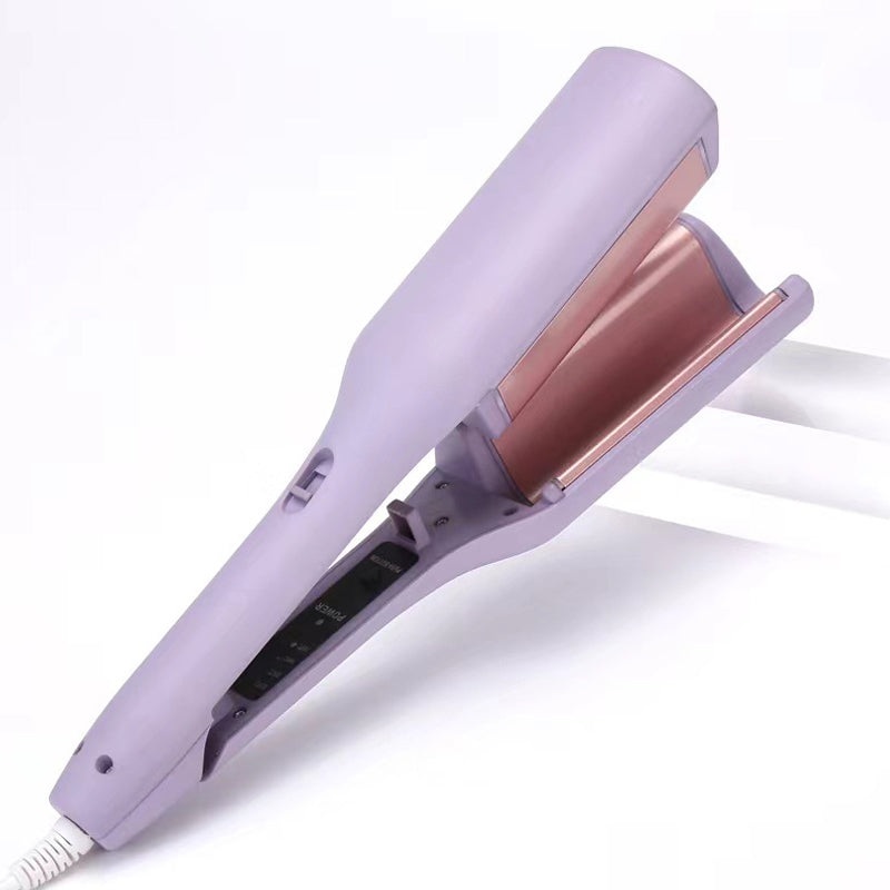 French Wave Hair Curler with Anti-Burn Design and Smart Temperature Control